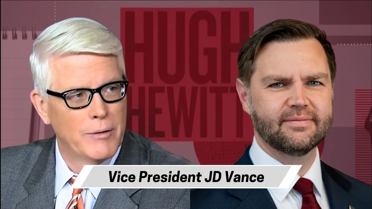 VP Vance joined Hugh to discuss his new book, his conversion, and the U.S.-Israel relationship - The Hugh Hewitt Show